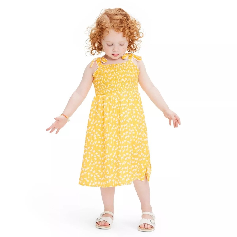 NWT DVF for Target Diane Von Furstenberg Floral Dress Bow Straps toddler girl 3T
